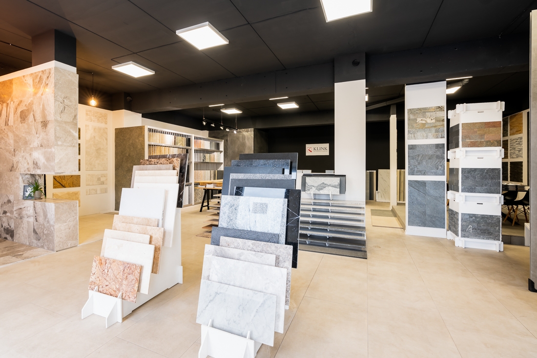 Klink Poznań kamień naturalny płytki ceramiczne